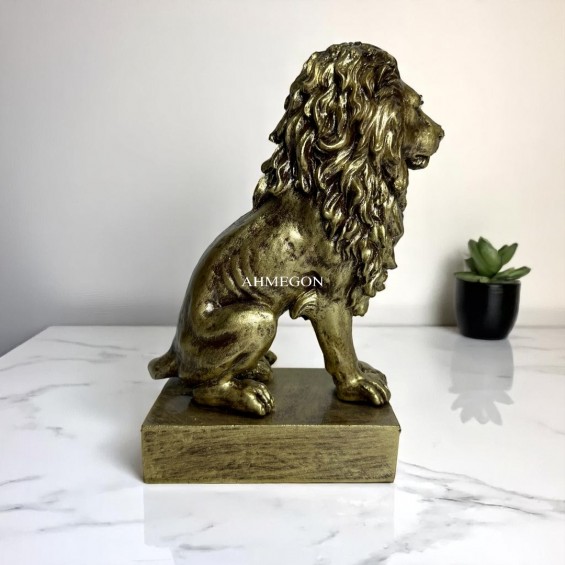 LION BUST / Name & Logo Written LION BUST / Name & Logo Written