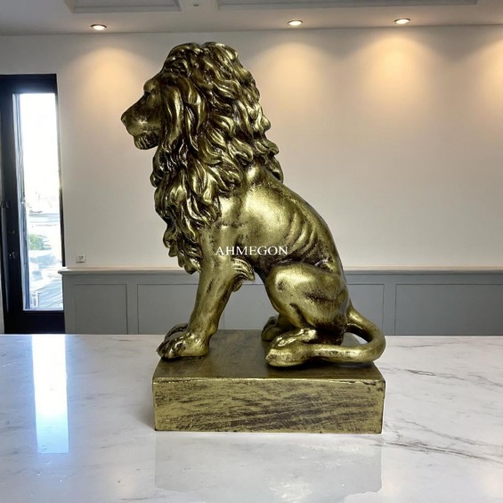LION BUST / Name & Logo Written LION BUST / Name & Logo Written