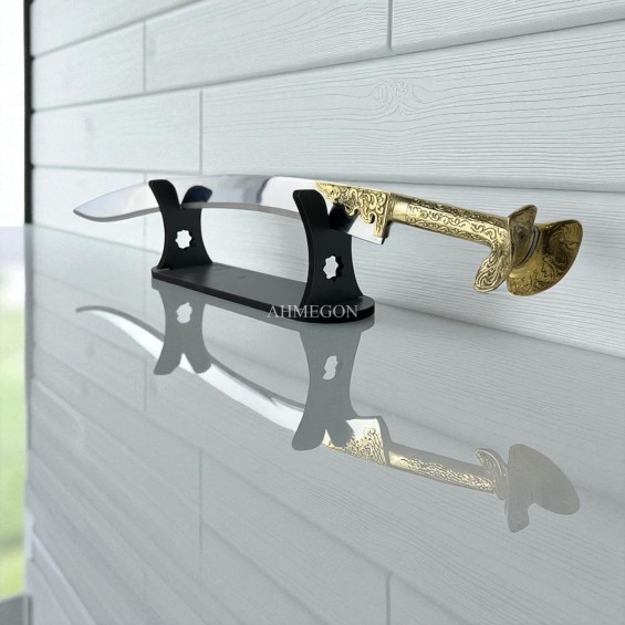 YATAGAN PALA SWORD WİTH BRASS YATAGAN PALA SWORD WİTH BRASS