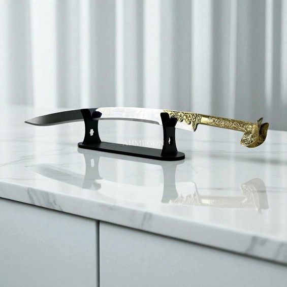 YATAGAN PALA SWORD WİTH BRASS YATAGAN PALA SWORD WİTH BRASS