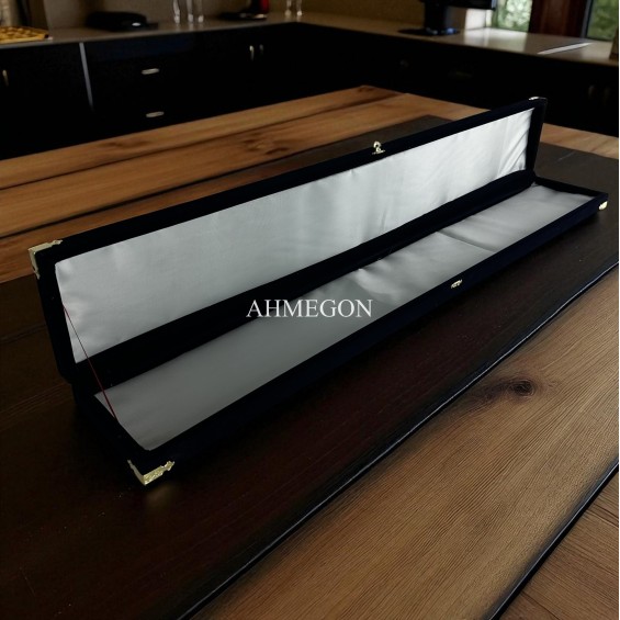 NAVY BLUE VELVET BOX